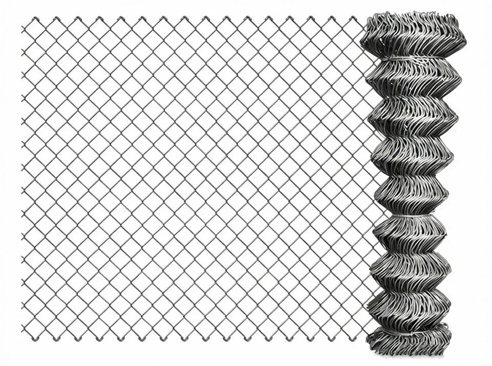 Normal Zinc Coating Chain Link Fence