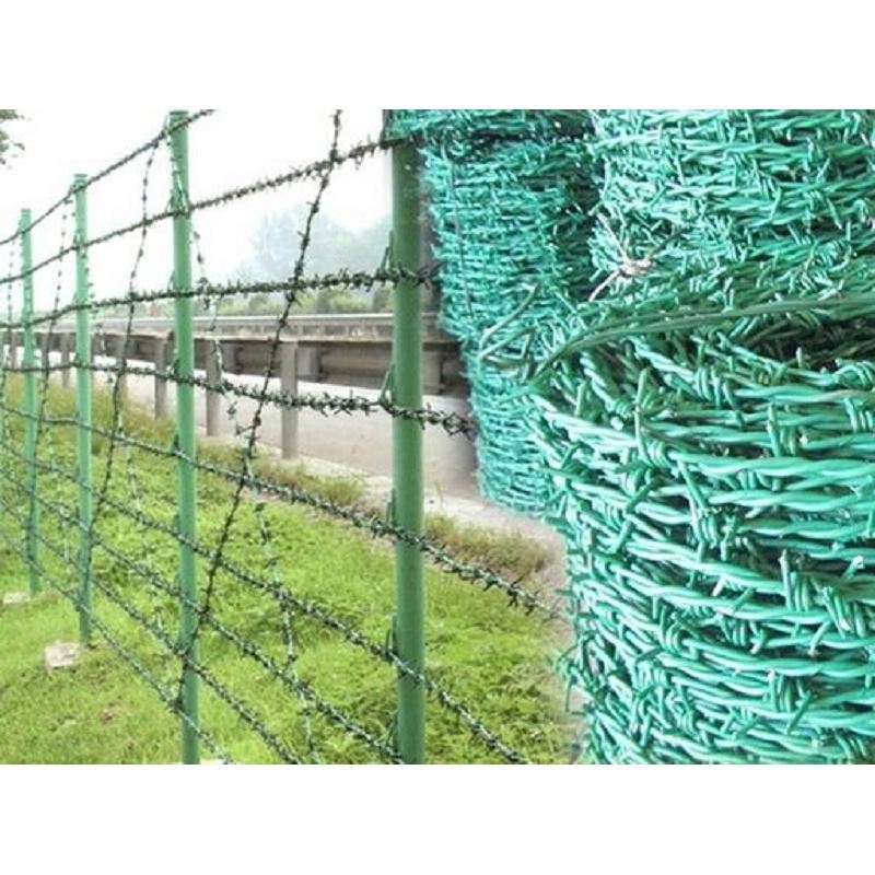 PVC Coated Barbed Fence Wire